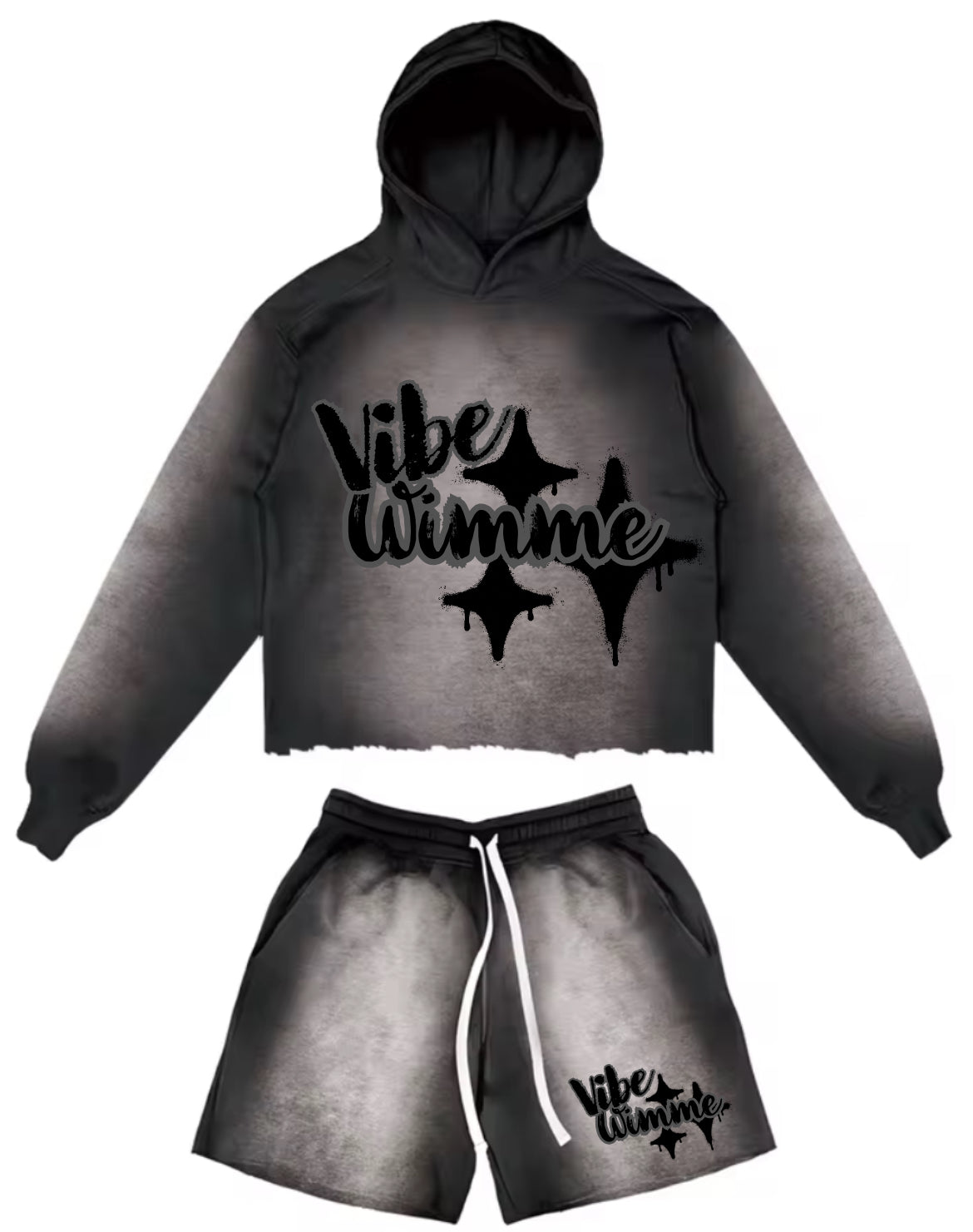 Vibe Wimme Jacket And Shorts Set
